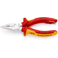 KNIPEX 08 26 145 T BK Needle-Nose Combination Pliers, 145mm - 08 26 145 T BK