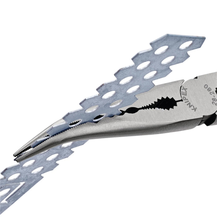 KNIPEX 28 81 280 SB Long Reach Needle Nose Pliers, 280mm - 28 81 280 SB