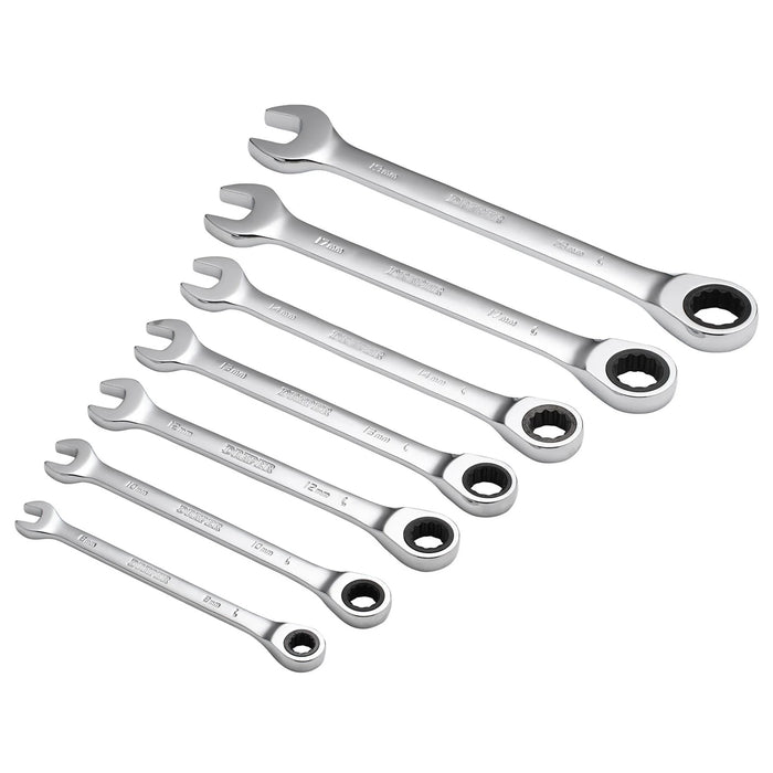 Draper HI-TORQ® Metric Ratcheting Combination Spanner Set (7 Piece) - 8230MM/7