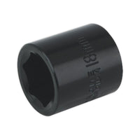 Sealey Impact Socket 18mm 3/8"Sq Drive IS3818