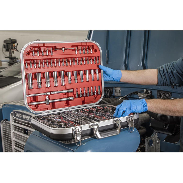 Sealey Premier Premier Socket Set 1/4", 3/8" & 1/2"Sq Drive 172pc AK7981 Sealey Premier - Town Tools 