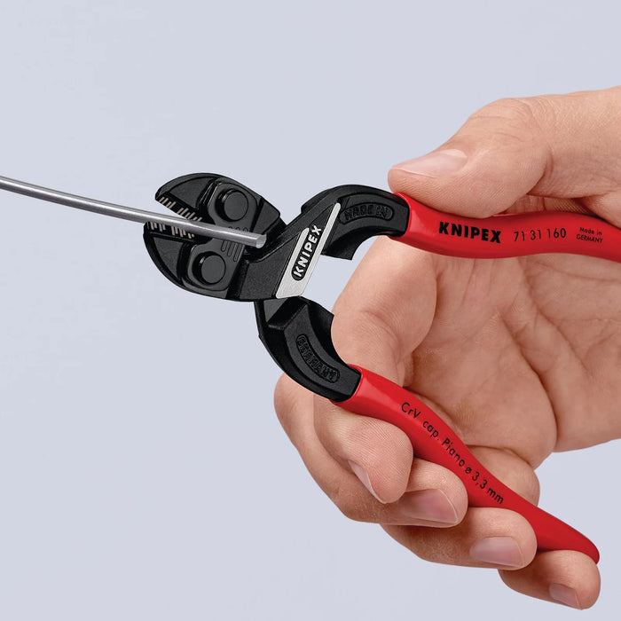 KNIPEX 71 31 160 SB CoBolt® S Compact Bolt Cutters, 160mm - 71 31 160 SB