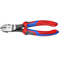 KNIPEX 74 02 180 SB High Leverage Diagonal Cutter, 180mm - 74 02 180 SB