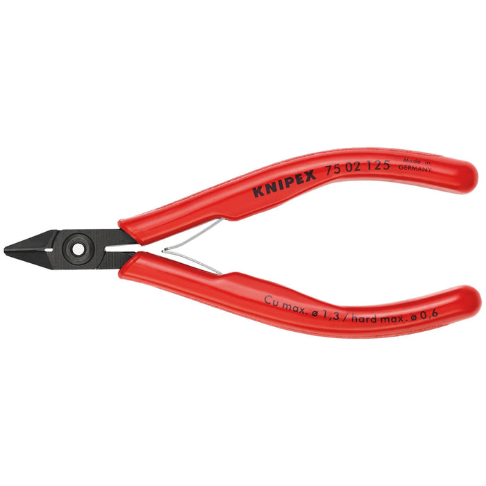 KNIPEX 75 02 125 SB Electronics Diagonal Cutter, 125mm - 75 02 125 SB