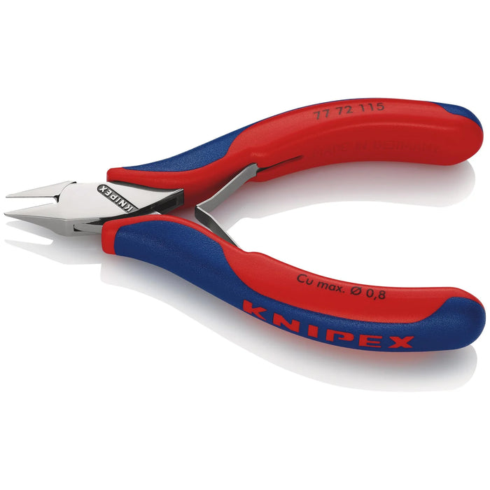 KNIPEX 77 72 115 SB Electronics Diagonal Cutter, 115mm (self-service