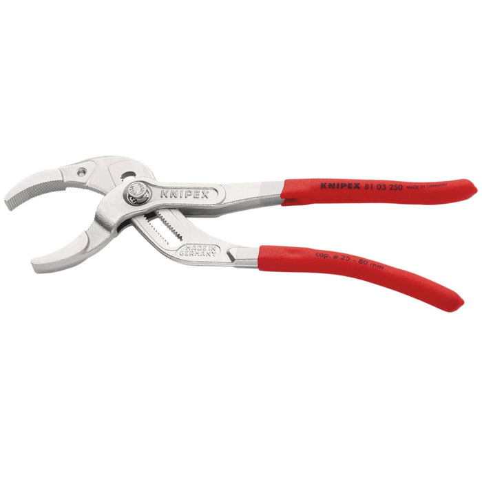 KNIPEX 81 03 250 SB Siphon and Connector Pliers, 250mm (self-service