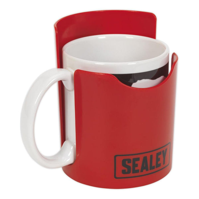 Sealey Magnetic Cup/Can Holder Red APCH Sealey - Town Tools 