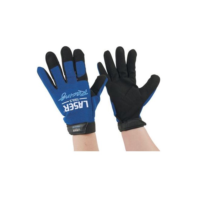 Laser Laser Tools Racing Mechanics Gloves - Large 8708 Laser - Town Tools 