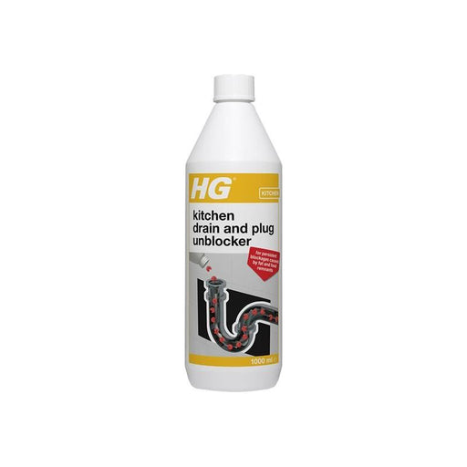 Hg Kitchen Drain and Plug Unblocker 1 litre HG - Town Tools