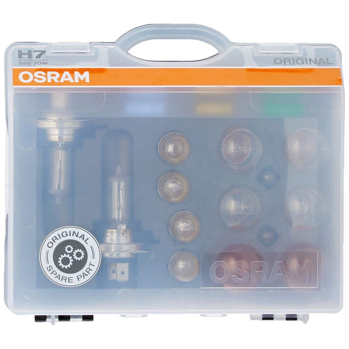 Osram CLKH724V lamp kit, 24V H7, lamps, 3 flat fuse, in in a box