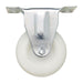 Draper Fixed Plate Fixing Nylon Wheel, 75mm Diameter, S.W.L. 100kg Draper - Town Tools