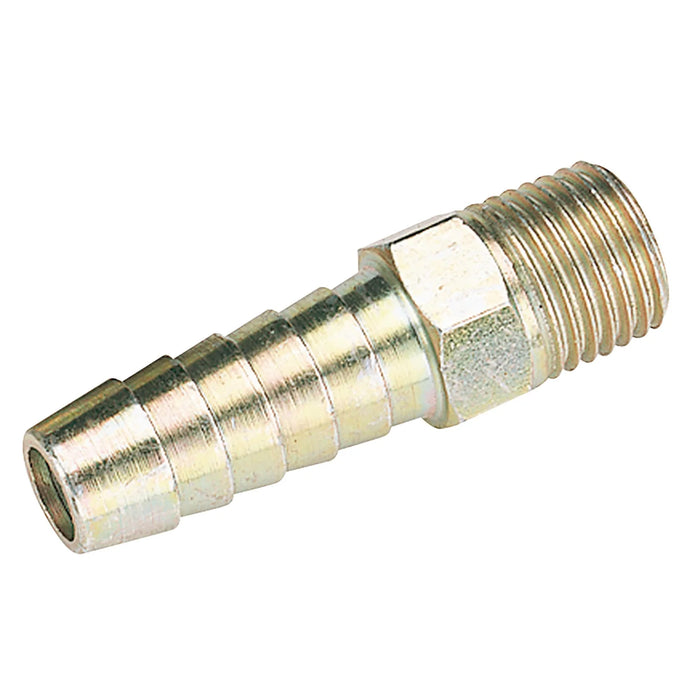 Draper 1/4" BSP Taper 3/8" Bore PCL Male Screw Tailpiece (Sold Loose)