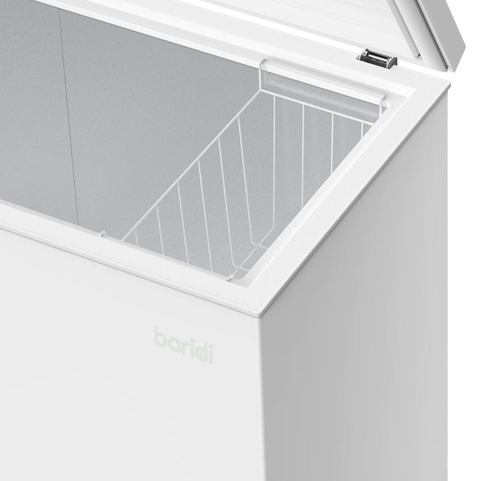 Baridi Freestanding Chest Freezer 199L Capacity - White DH111