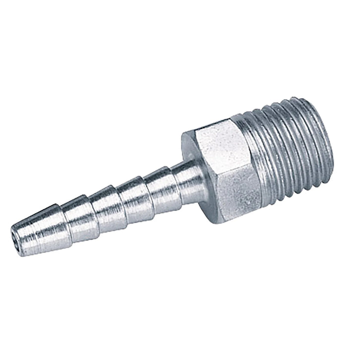 Draper 1/4" Taper 3/16" Bore PCL Male Screw Tailpieces (5 Piece) - A1205 PACKED