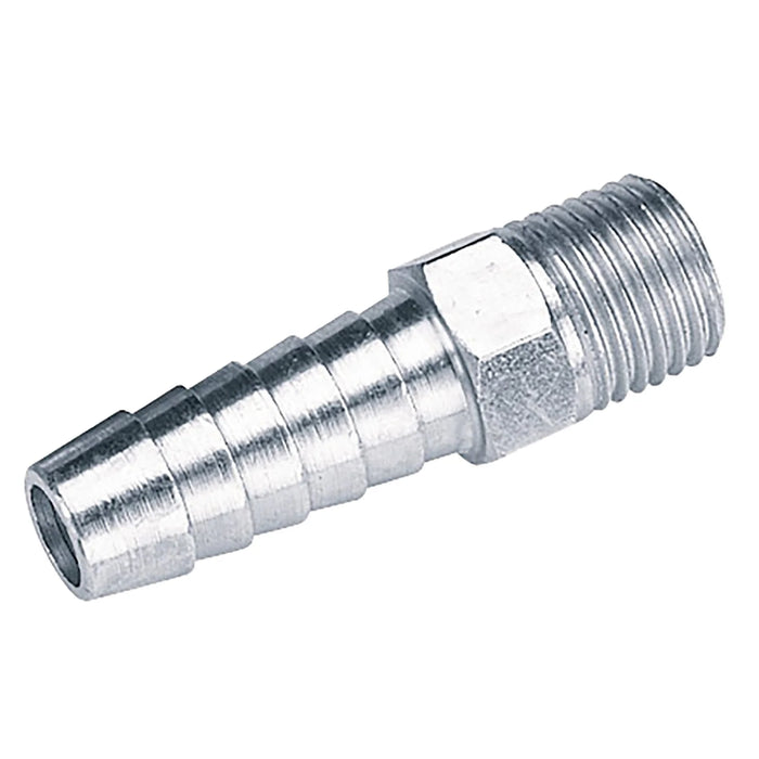 Draper 1/4" Taper 3/8" Bore PCL Male Screw Tailpieces (5 Piece) - A1217 PACKED
