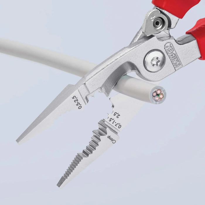 KNIPEX 13 96 200 SB Pliers for Electrical Installation Insulated with