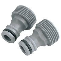 Draper Female to Male Connectors, 3/4" (Pack of 2) - GWPPMC2