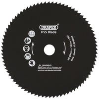 89mm Metal Cut Blade for Draper Storm Force® Mini Plunge Saw - YMPS600SF