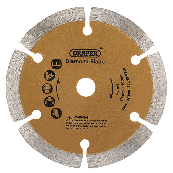 89mm Diamond Blade for Draper Storm Force® Mini Plunge Saw - YMPS600SF