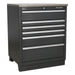 Sealey Modular Floor Cabinet 6 Drawer 775mm Heavy-Duty APMS03 Sealey - Town Tools 