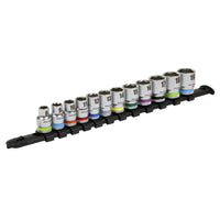 Sealey Premier Platinum Premier Platinum Socket Set 3/8"Sq Drive 12pc AK2660