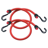 Master Lock Twin Wire Bungee Cord 60cm Red 2 Piece