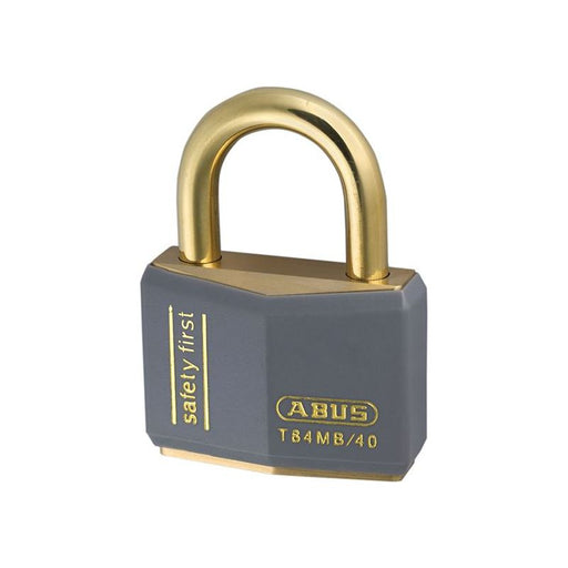 Abus Mechanical T84MB/40mm Grey Rustproof Padlock Keyed Alike 8405 ABUS Mechanical - Town Tools