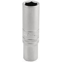 Draper 6 Point Metric Deep Socket, 3/8" Sq. Dr., 12mm 16580