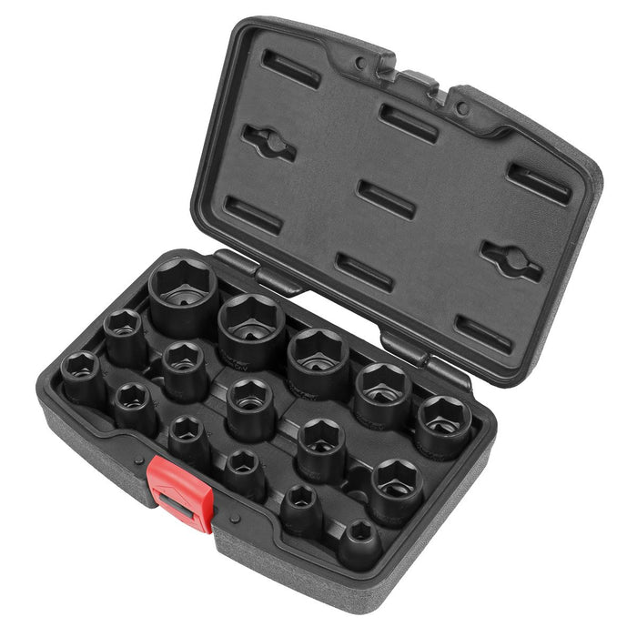 Sealey Premier Premier Impact Socket Set 1/2"Sq Drive 16pc AK5624M Sealey Premier - Town Tools 