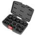 Sealey Premier Premier Impact Socket Set 1/2"Sq Drive 16pc AK5624M Sealey Premier - Town Tools 