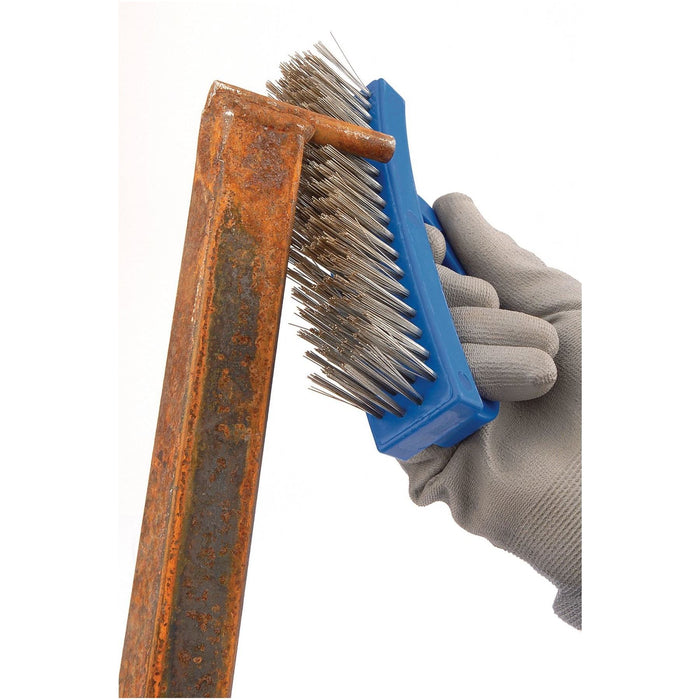 Draper D-Handle Wire Brush, 160mm 31077 Draper - Town Tools 