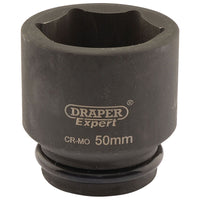 Draper Expert HI-TORQ 6 Point Impact Socket, 3/4" Sq. Dr., 50mm