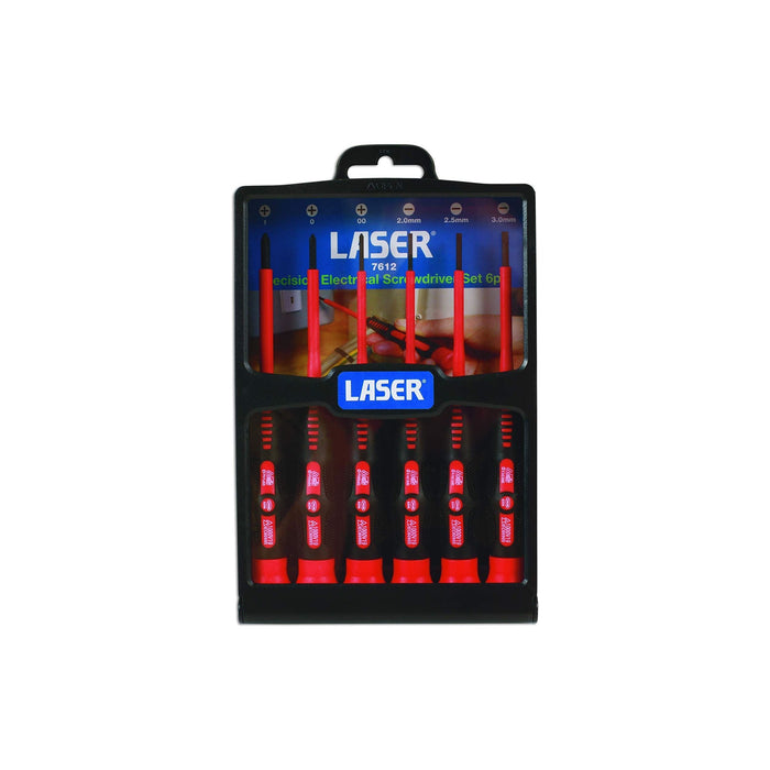 Laser Precision Electrical Screwdriver Set 6pc 7612