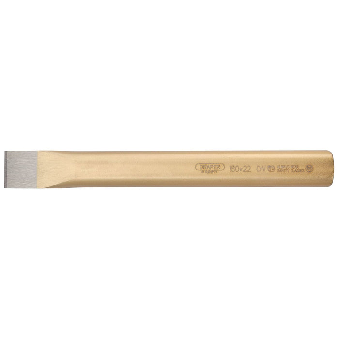 Draper Flat Cold Chisel, 22 x 180mm 51611 Draper - Town Tools 