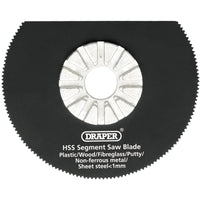 Draper HSS Segment Saw Blade, Diameter, 18tpi 63-88mm