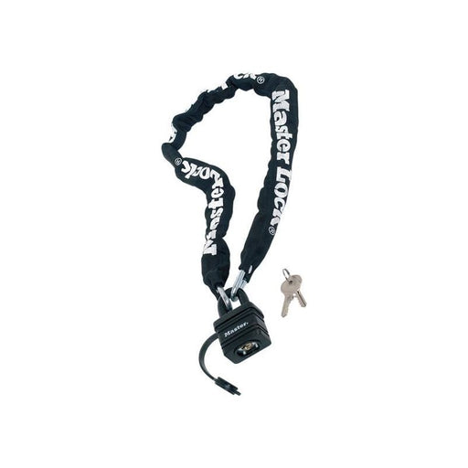 Master Lock Weather Tough 40mm Padlock & Chain 90cm x 6mm Master Lock - Town Tools