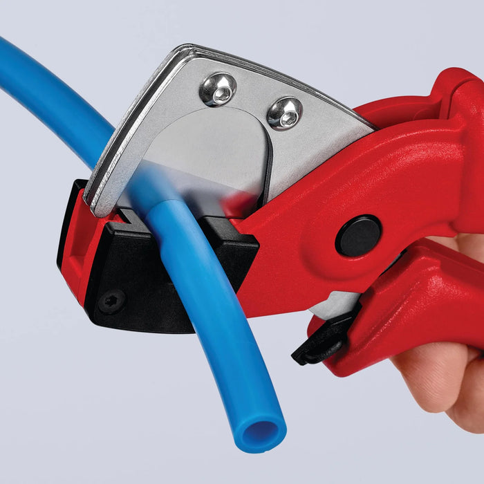 KNIPEX 90 10 185 SB Pipe Cutter For Multilayer And Pneumatic Hoses,185mm