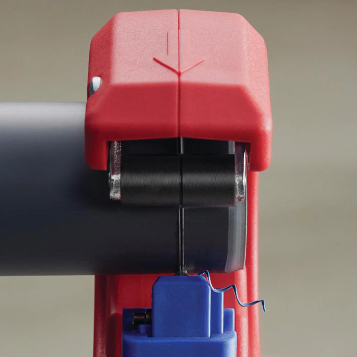 KNIPEX 90 23 01 BK DP50 Pipe Cutter for Plastic Drain Pipes, 165mm - 90 23 01 BK