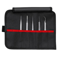 KNIPEX 92 00 02 Precision Tweezers Set, 5 Parts - 92 00 02
