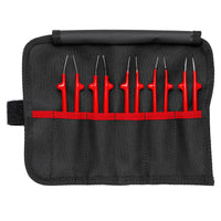 KNIPEX 92 00 04 Universal Tweezers Set, Insulated, 5 parts - 92 00 04