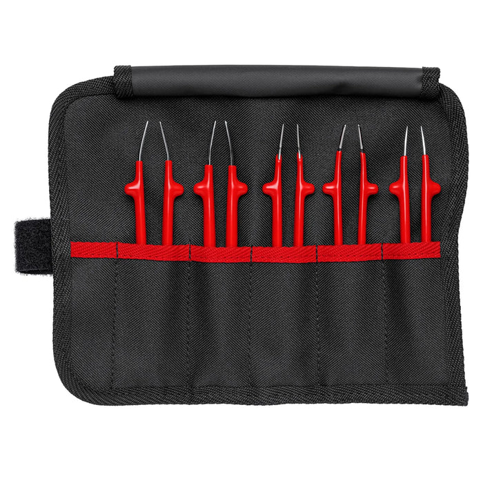 KNIPEX 92 00 04 Universal Tweezers Set, Insulated, 5 parts - 92 00 04