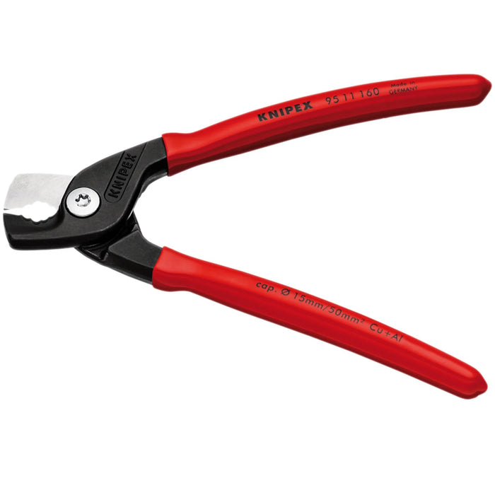 KNIPEX 95 11 160 SB StepCut® Cable Shears, 160mm - 95 11 160 SB