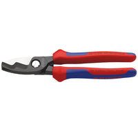 KNIPEX 95 12 200 SB Cable Shears with Twin Cutting Edge, 200mm - 95 12 200 SB