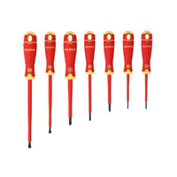 Bahco B220.017 BAHCOFIT Insulated Screwdriver Set, 7 Piece