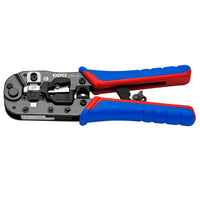 KNIPEX 97 51 13 SB Crimping Pliers for RJ45 Western plugs, 190mm - 97 51 13 SB