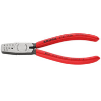 KNIPEX 97 61 145 A SB Crimping Pliers for Wire Ferrules, 145mm - 97 61 145 A SB