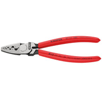 KNIPEX 97 71 180 SB Crimping Pliers for Wire Ferrules, 180mm - 97 71 180 SB