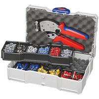 KNIPEX 97 90 13 Crimp Assortment for Wire Ferrules with Plastic Collars, 1 x 97