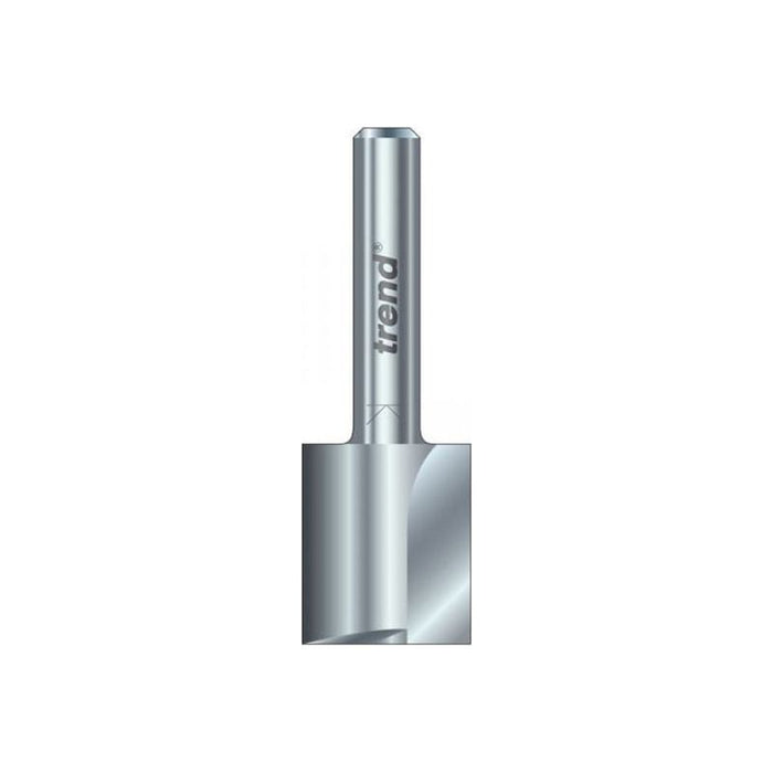 Trend 3/21 x 1/4 HSS Two Flute Cutter 6.3 x 28mm Trend - Town Tools