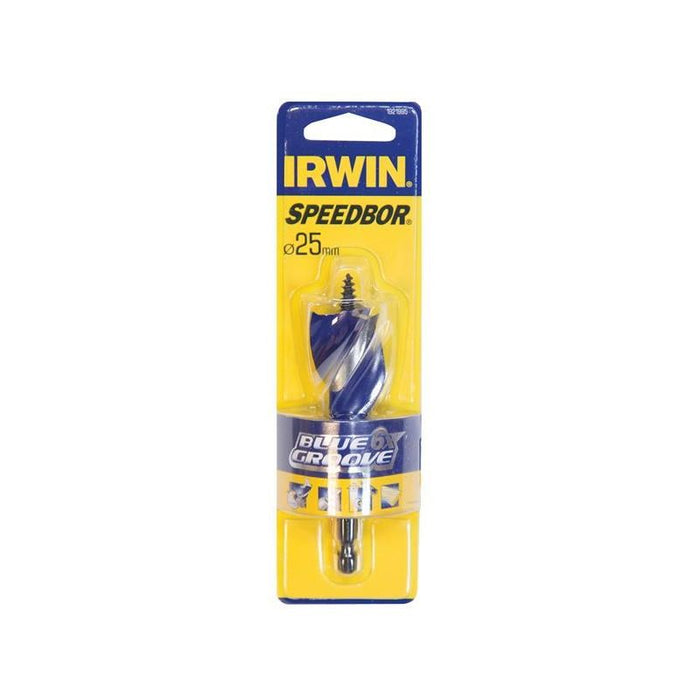 Irwin® Blue Groove 6X Stubby Wood Bit 25 x 100mm IRWIN® - Town Tools
